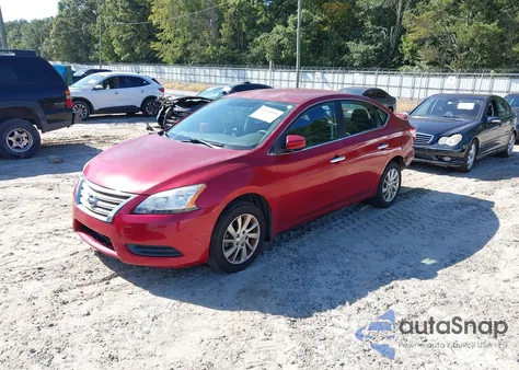 2014 Nissan Sentra Sv из США, поврежденный, VIN 3N1AB7AP1EY323783